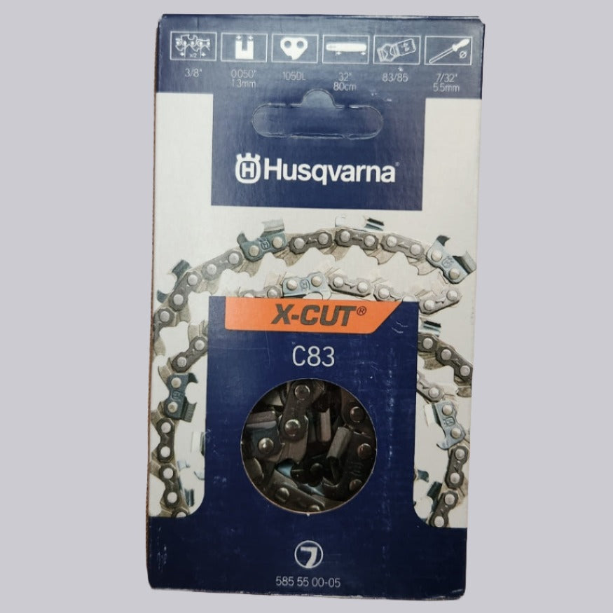 Husqvarna C83 Rapid Full Chisel X-CUT Chainsaw Chain