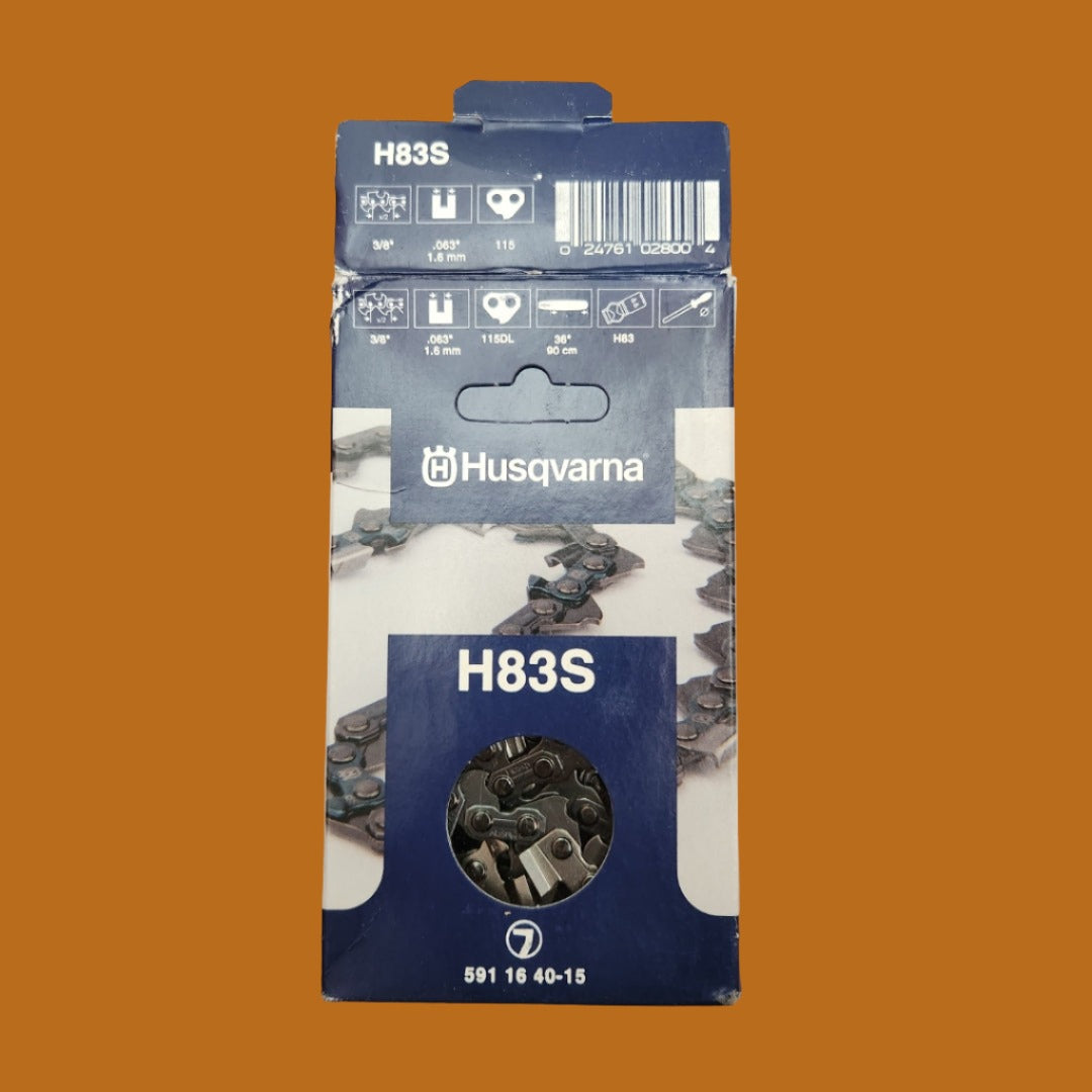 Husqvarna and Oregon Skip and Chisel Chain for (3/8 .063) Select a Size 2-Pack