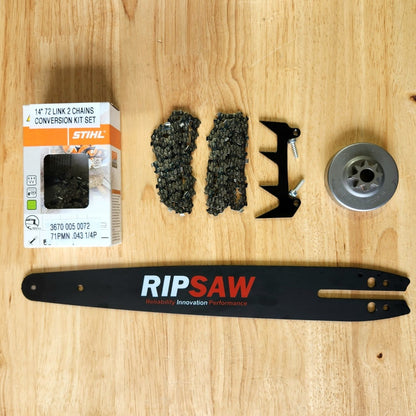 Ripsaw MS194/193/192  1/4" Conversion Kit