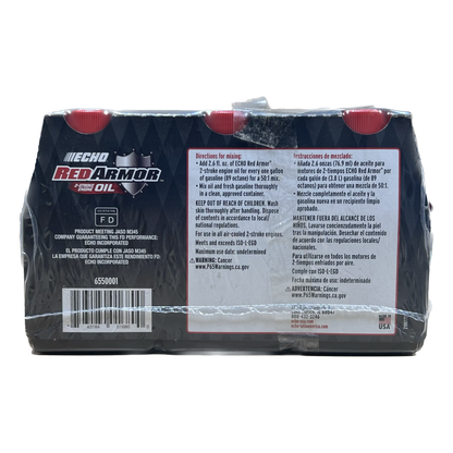 ECHO Red Armor 2 Stroke Engine Oil - Premix